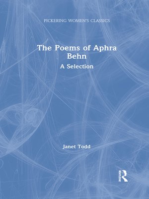 cover image of The Poems of Aphra Behn
